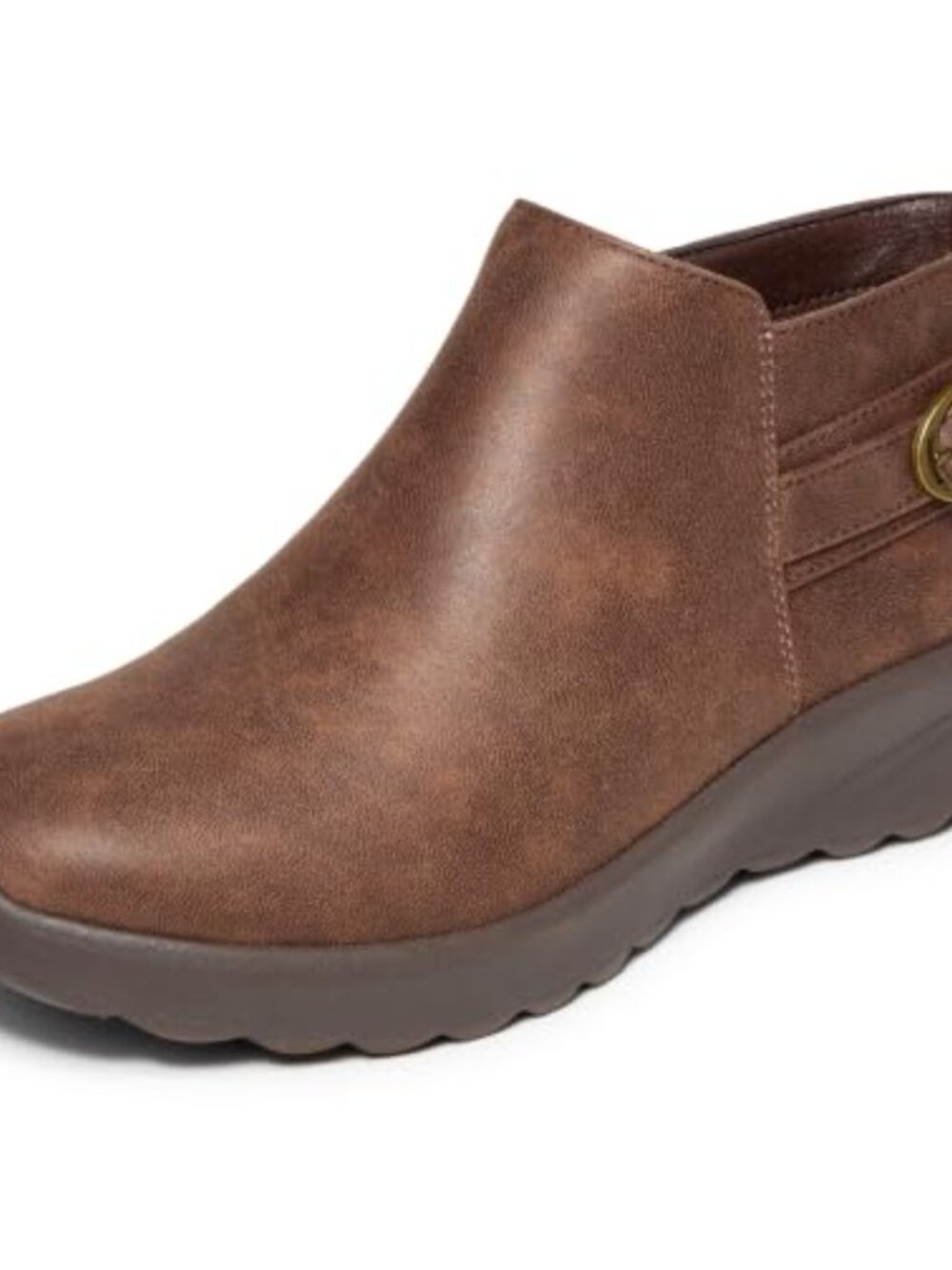 Skechers Lovely Vibe Moonlight Ankle Boot Faux Leather Chelsea Boot
